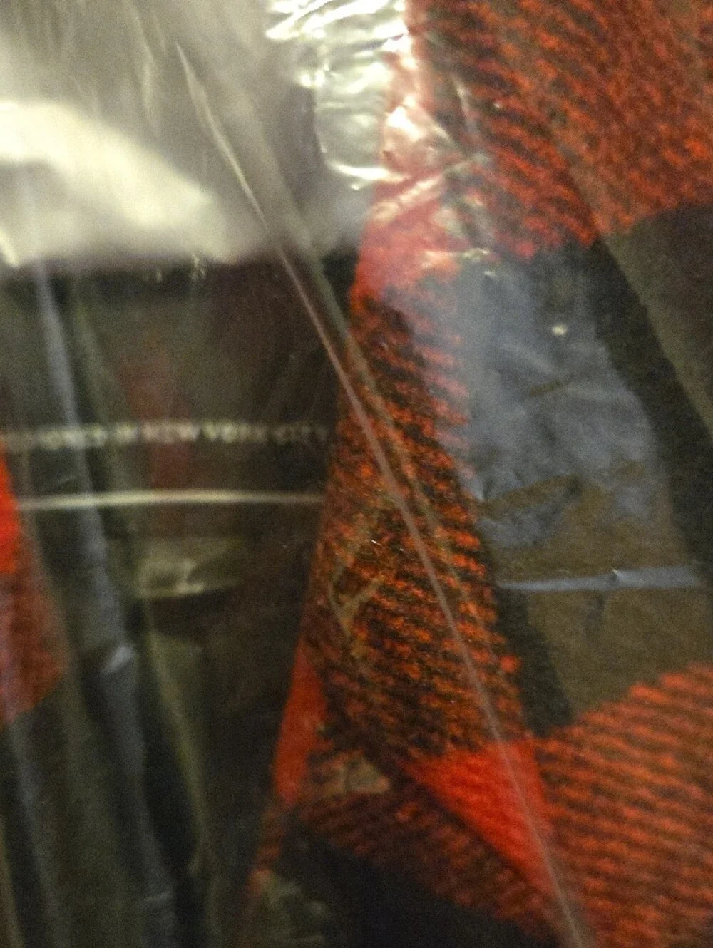 Men's Red & Black Plaid Jacket - Classic Check Coat